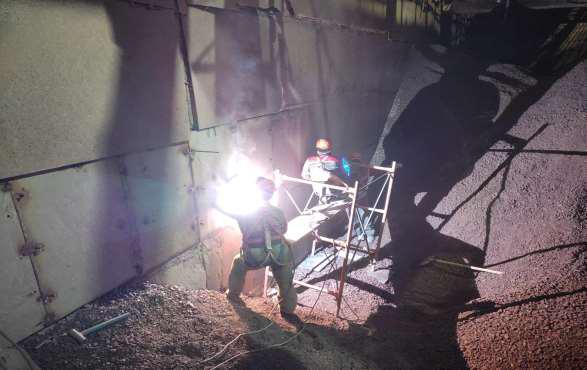 Adjustment of the project “Major repairs of the bunkers of the main building of the Zhezkazgan enrichment plants”