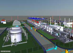 Construction of a plant for copper production using selective extraction and electrolysis